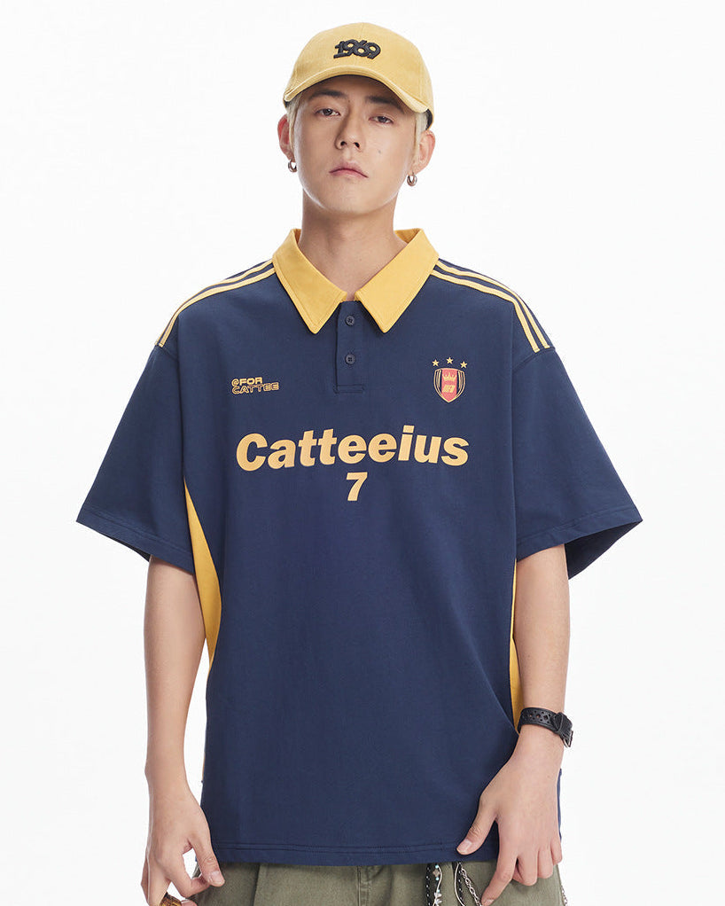 The Structured Collar Jersey Polo