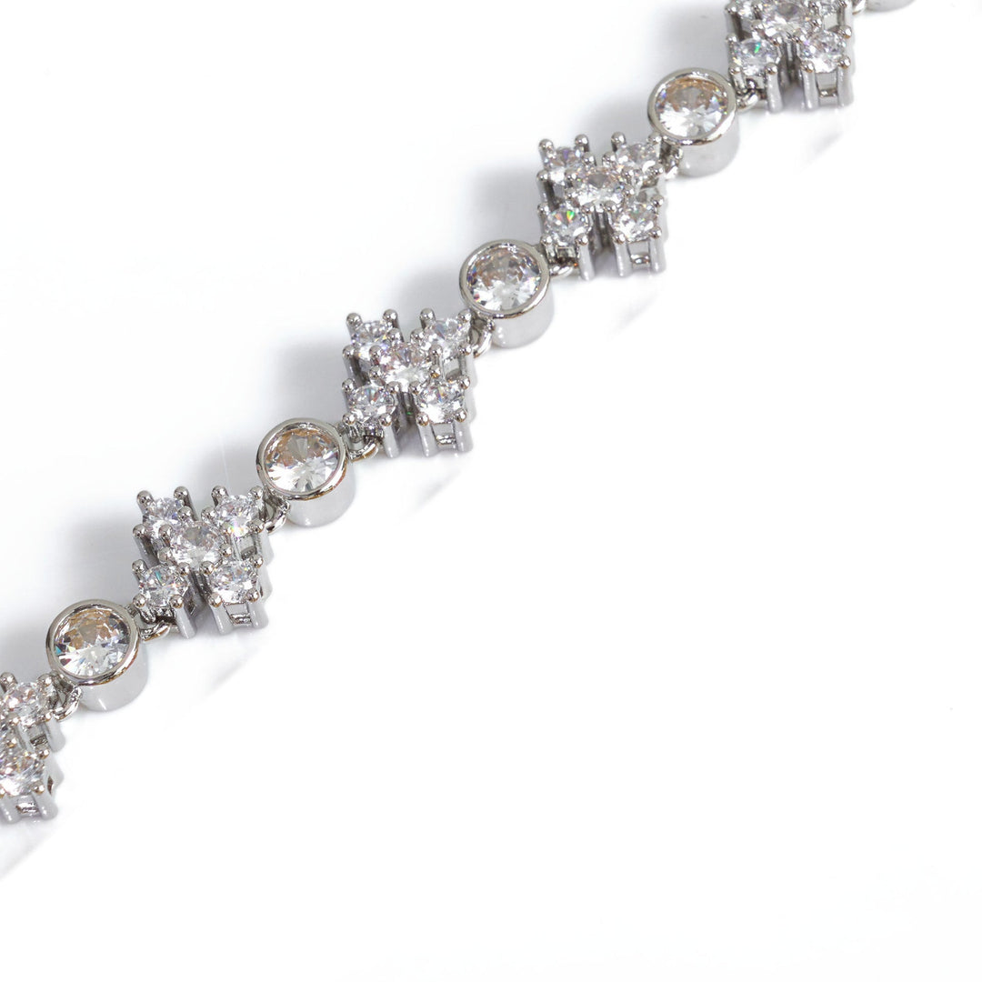 Celestial Cross Diamond Bracelet
