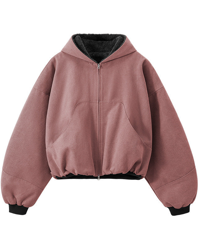 The ContourPlush Zip Cardigan Jacket