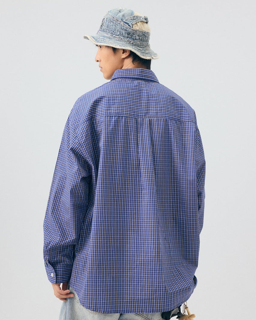 The Leland Striped Plaid Polo Shirt