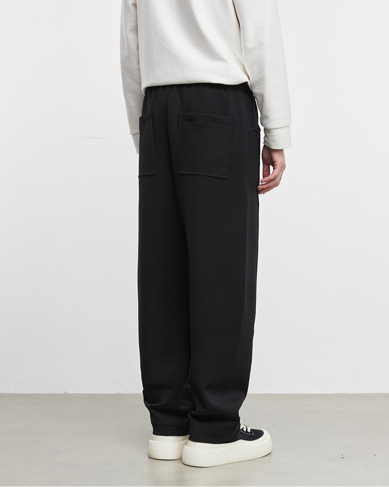 Heavy Modal Air-Layer Straight-Leg Joggers