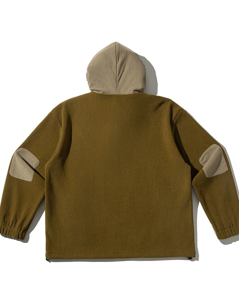 The Urban Weave Corduroy Hoodie Sweater