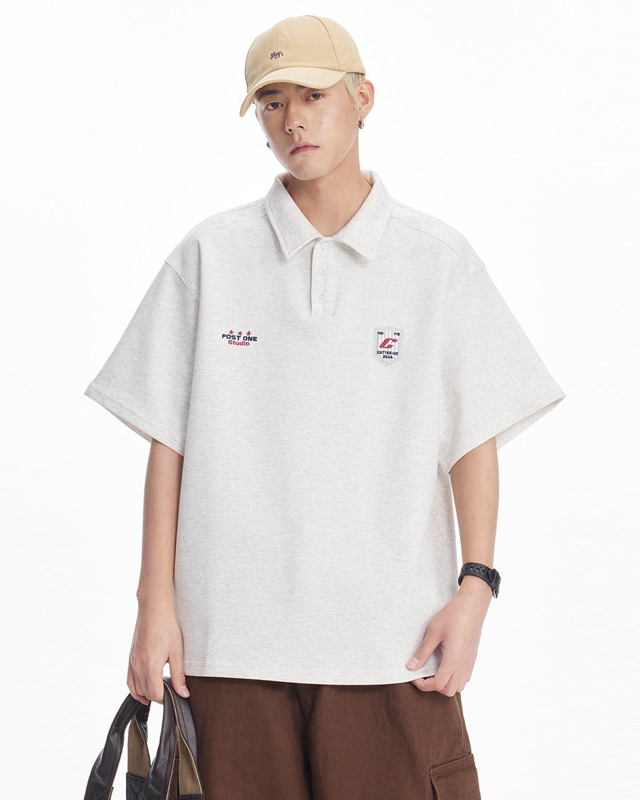 The Arcline Heavyweight Polo Tee