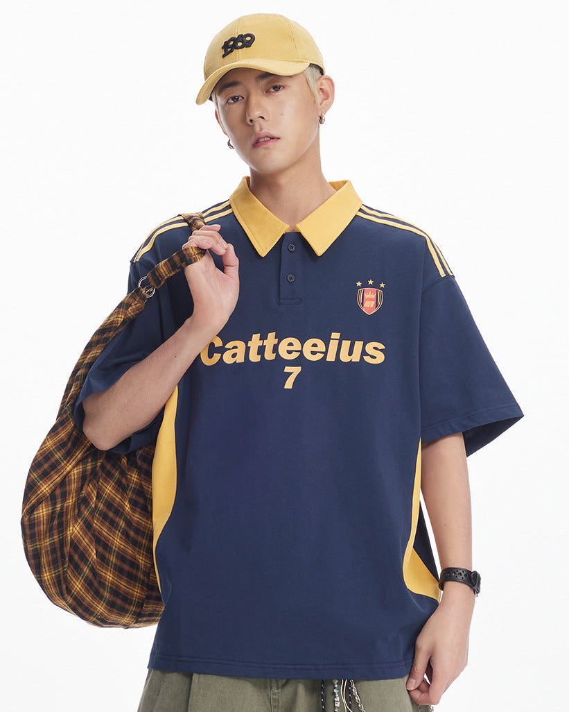 The Structured Collar Jersey Polo