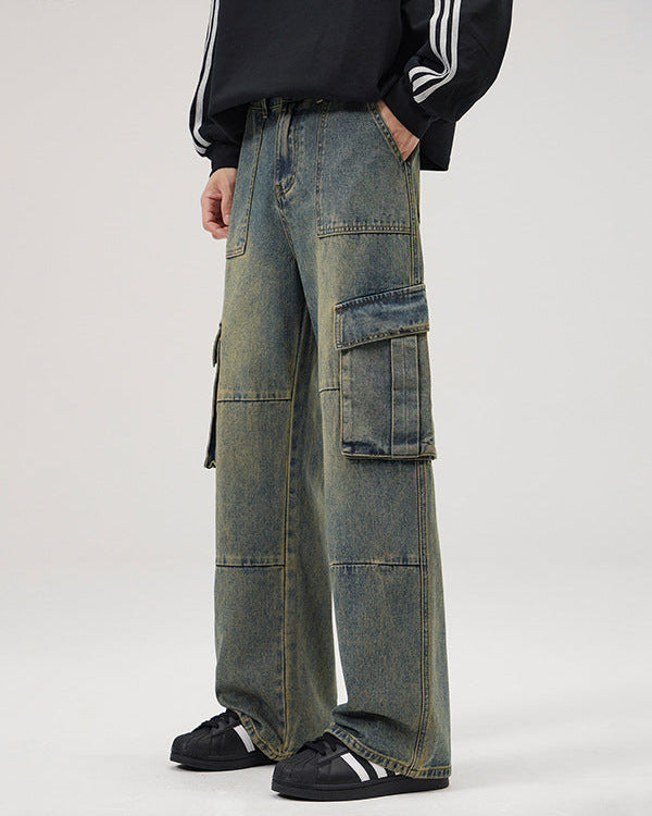 The Vintage Wash Cargo Jeans