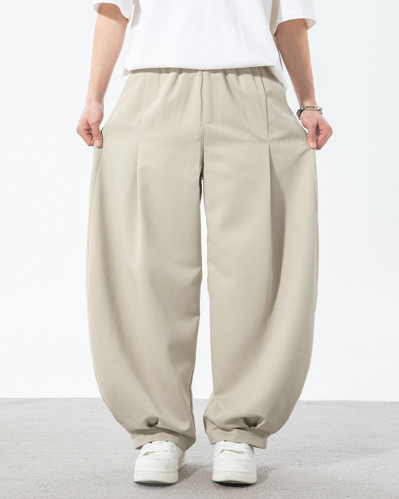 Urban Flow Wide Pleated Trousers