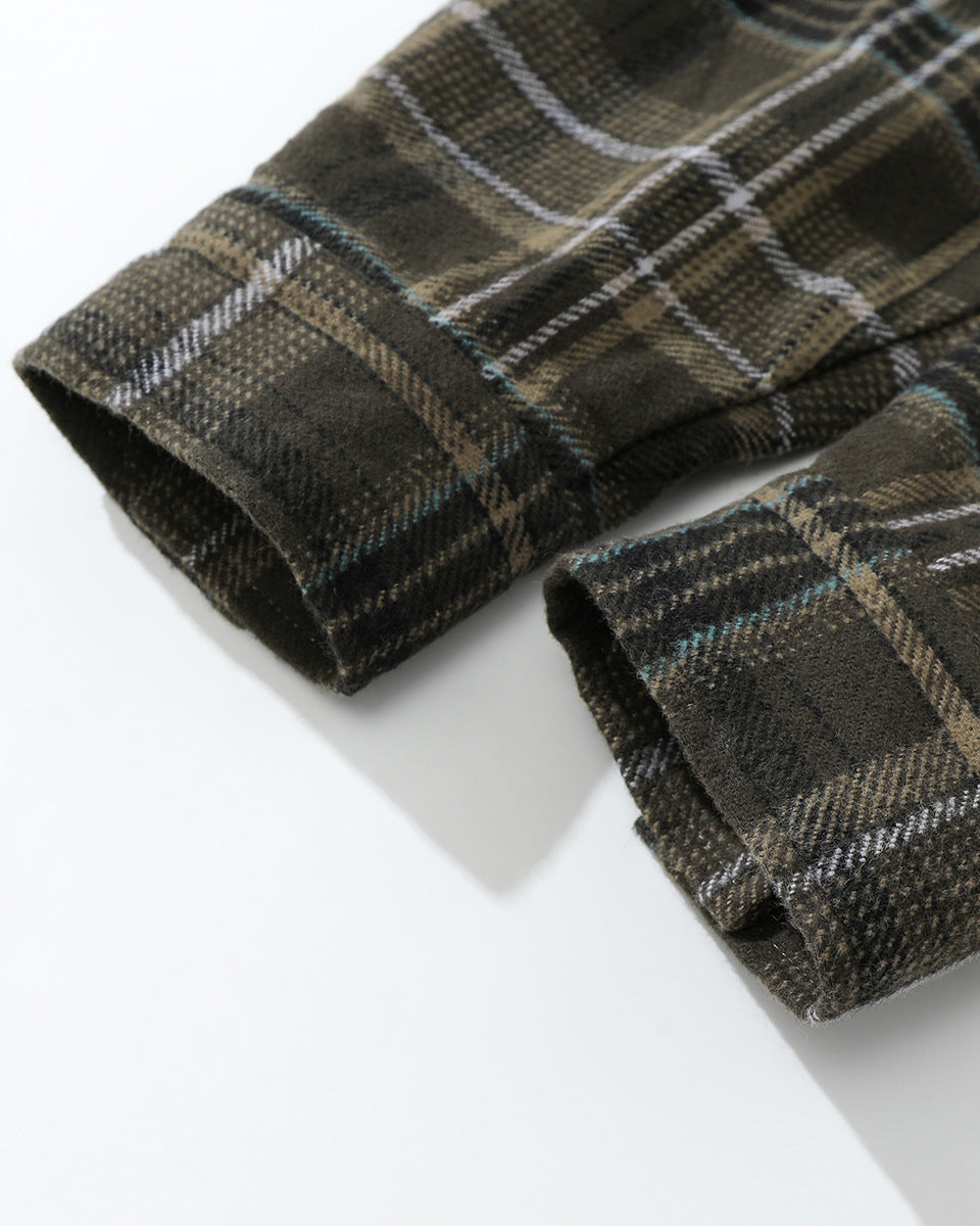 The Ironlight Long Sleeve Plaid Overshirt