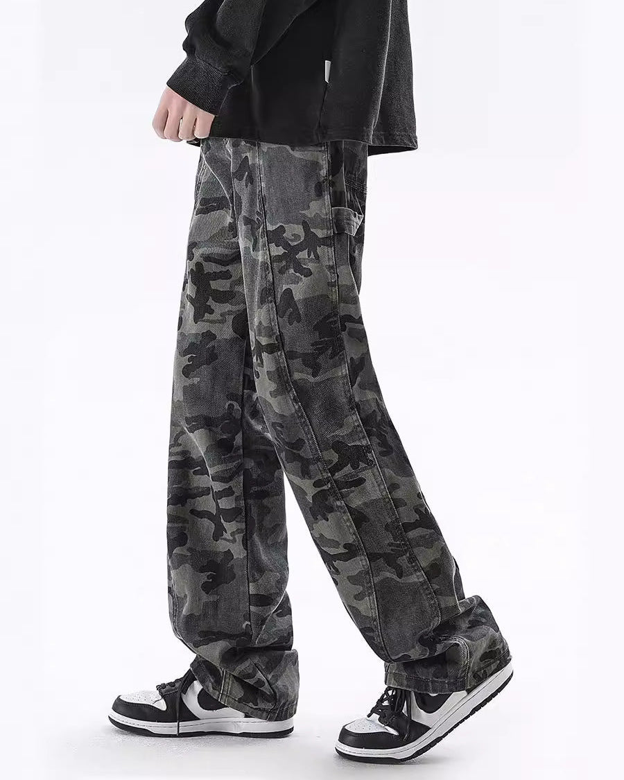 Briar Distressed Cargo Jeans