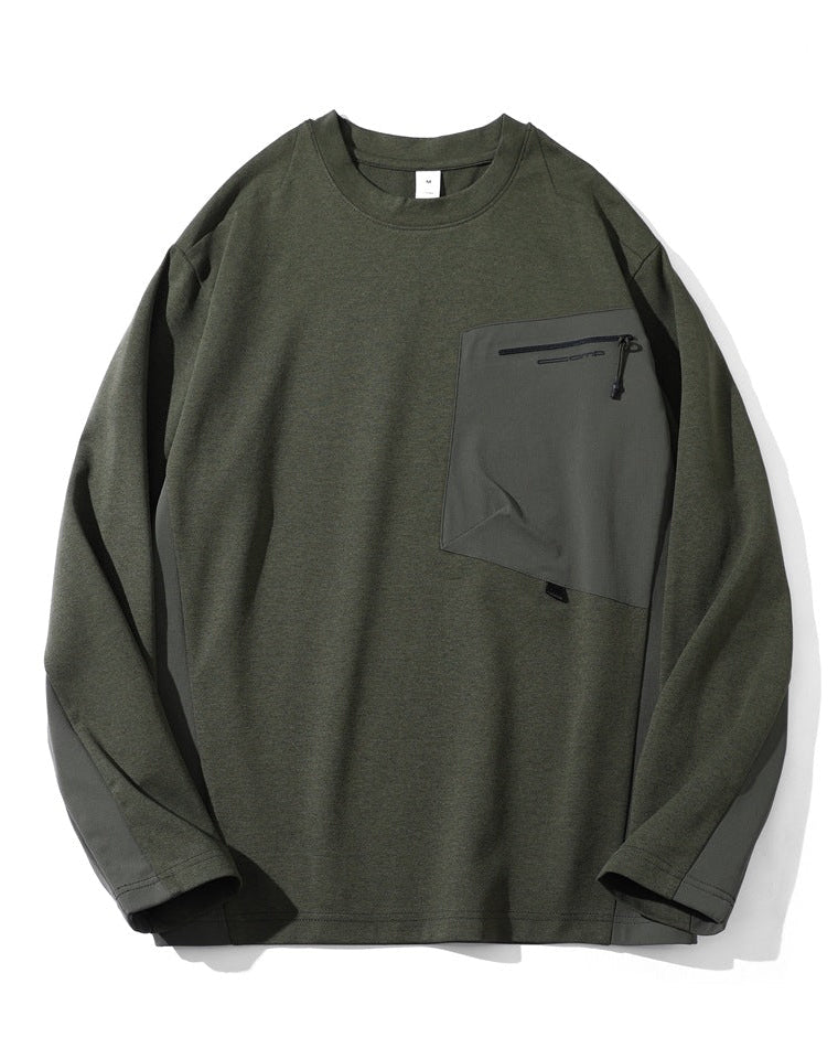 The Rockford Pocket Horizon Crew Pullover Sweatshirt