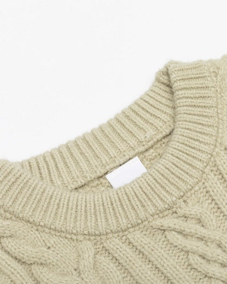 The Cedarbrook Panelled Round Neck Sweater