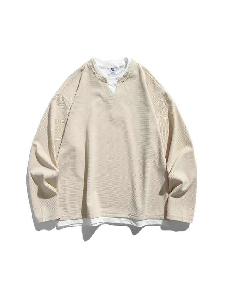 The Stratmont Layered Crew Sweater