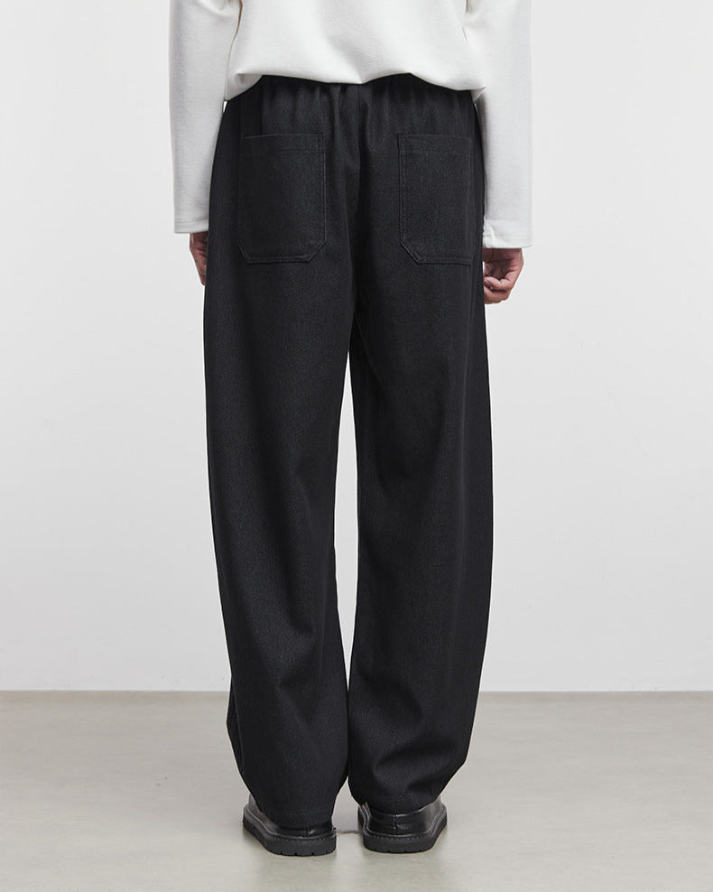 Loose Commuter Wide-Leg Pants