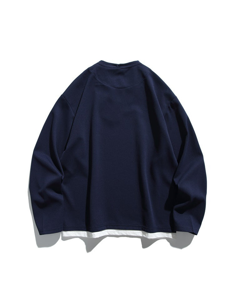 The Stratmont Layered Crew Sweater