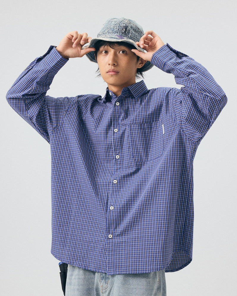 The Leland Striped Plaid Polo Shirt