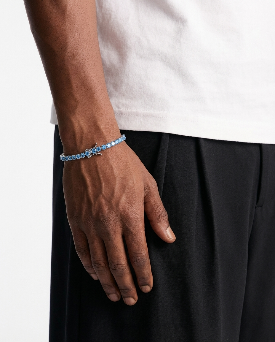 Ocean Tennis Bracelet