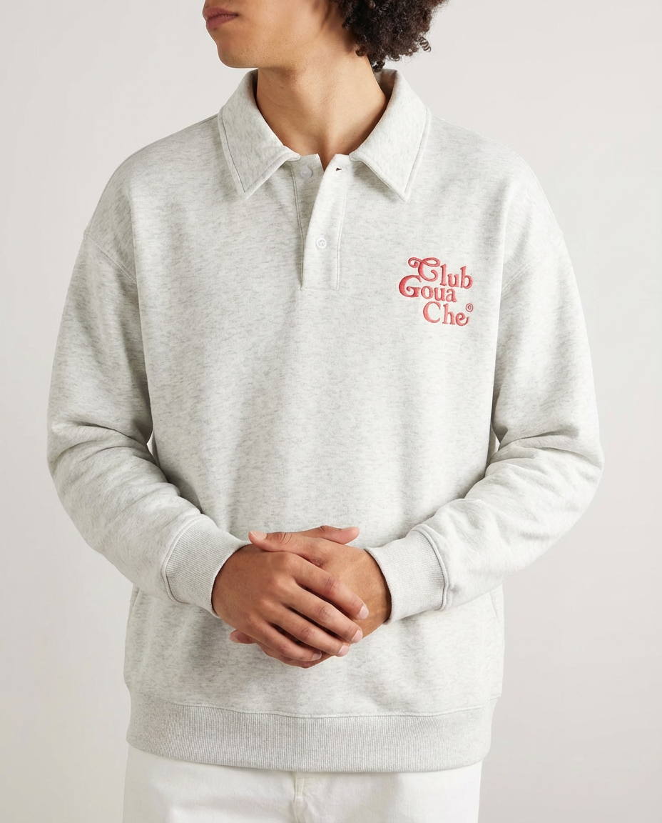 The Harbor Crest Polo Sweater