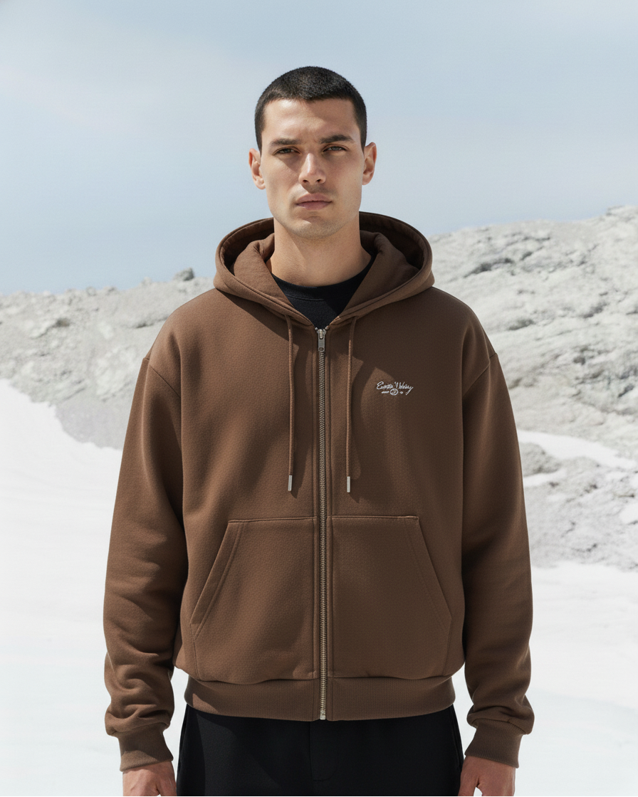 The Hollowfern Plaid Hooded Cardigan Jacket