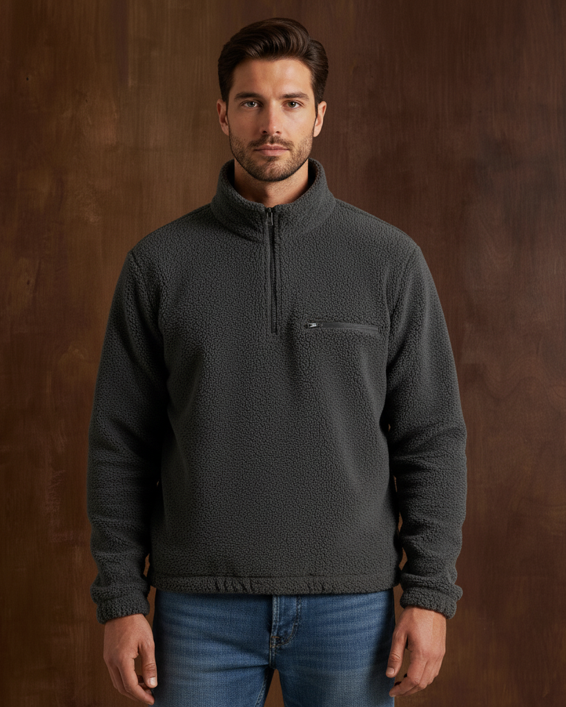 The Rivermoss Crew Fleece Jacket