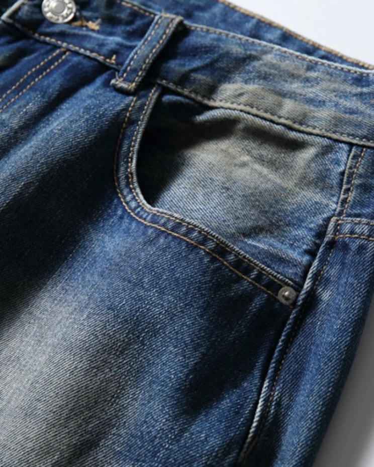 The Shadowline Straight Denim Jeans