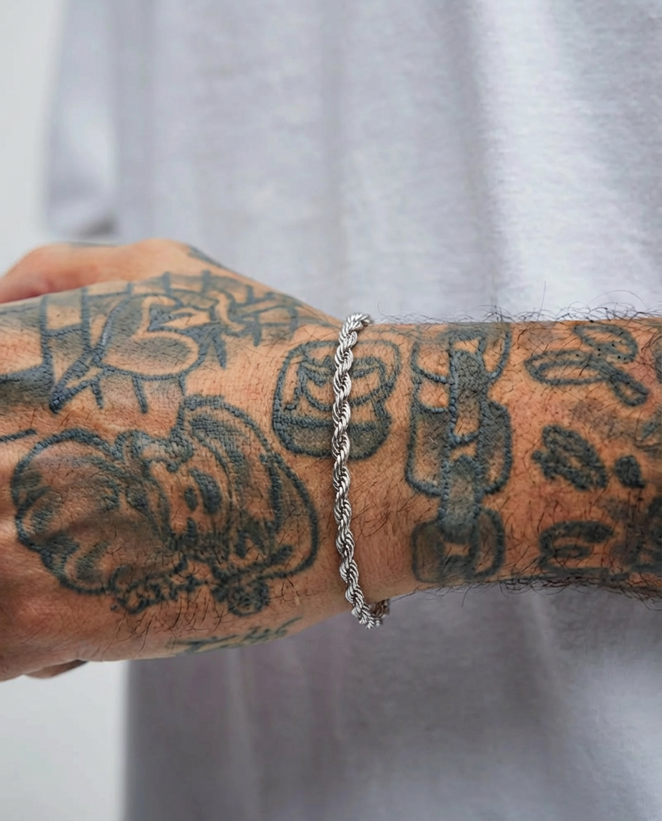 Classic Rope Chain Bracelet