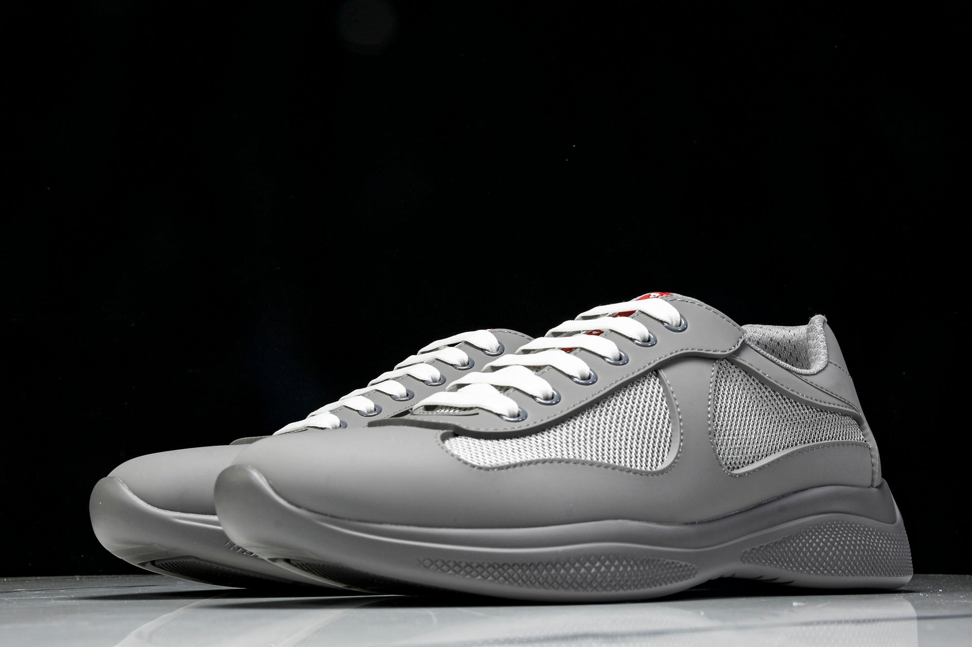 Prada America's Cup Sneaker Soft Rubber 'Steel Grey'
