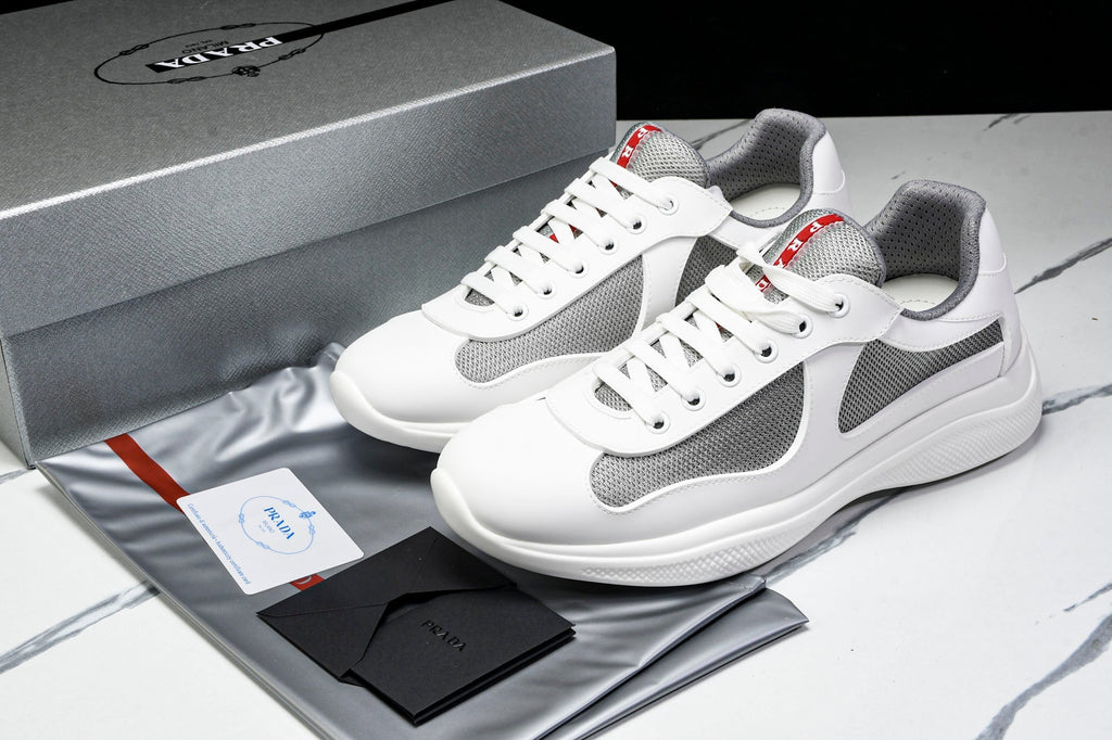 Prada America's Cup Sneaker Soft Rubber 'Cream White'