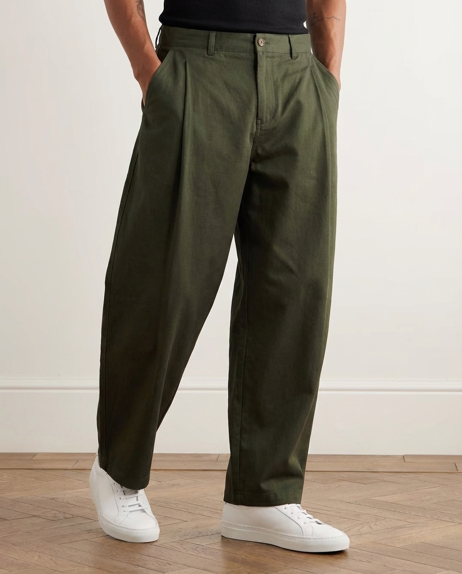 The Harbor Pleat Suit Trousers