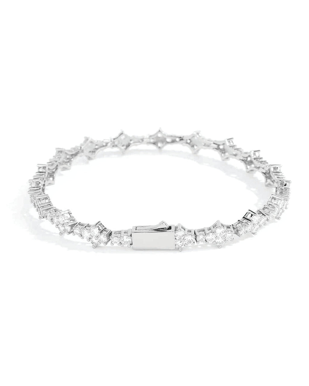 Star Cut Tennis Bracelet