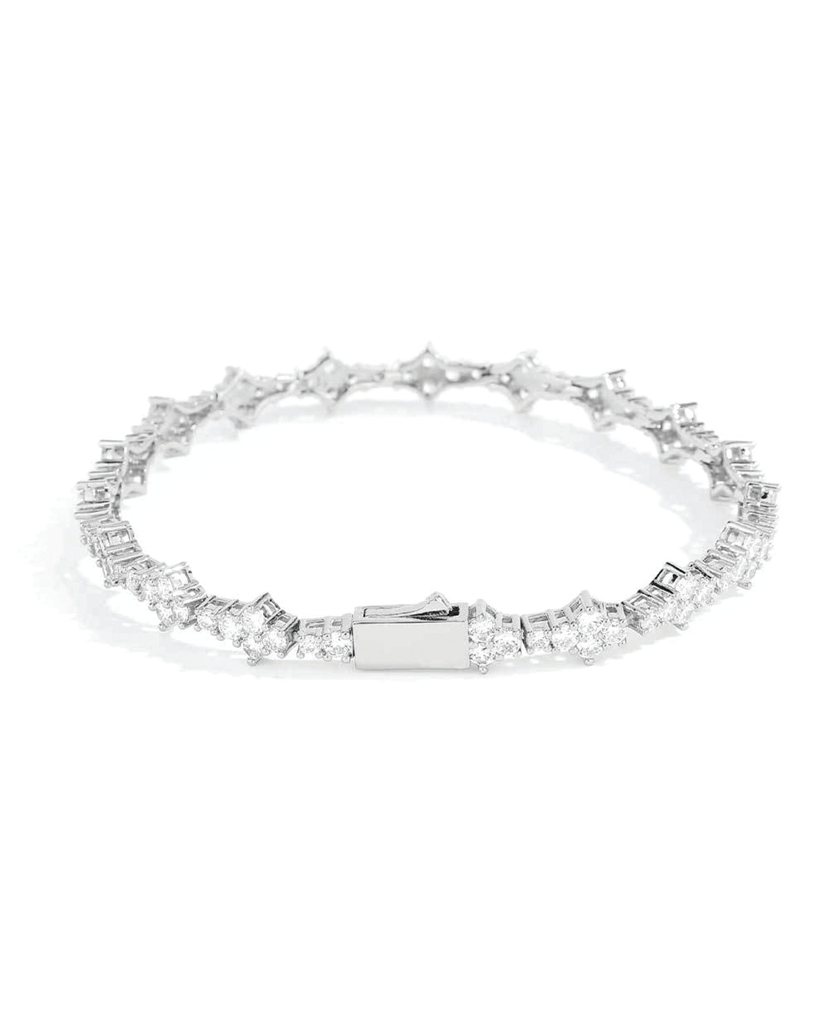 Star Cut Tennis Bracelet