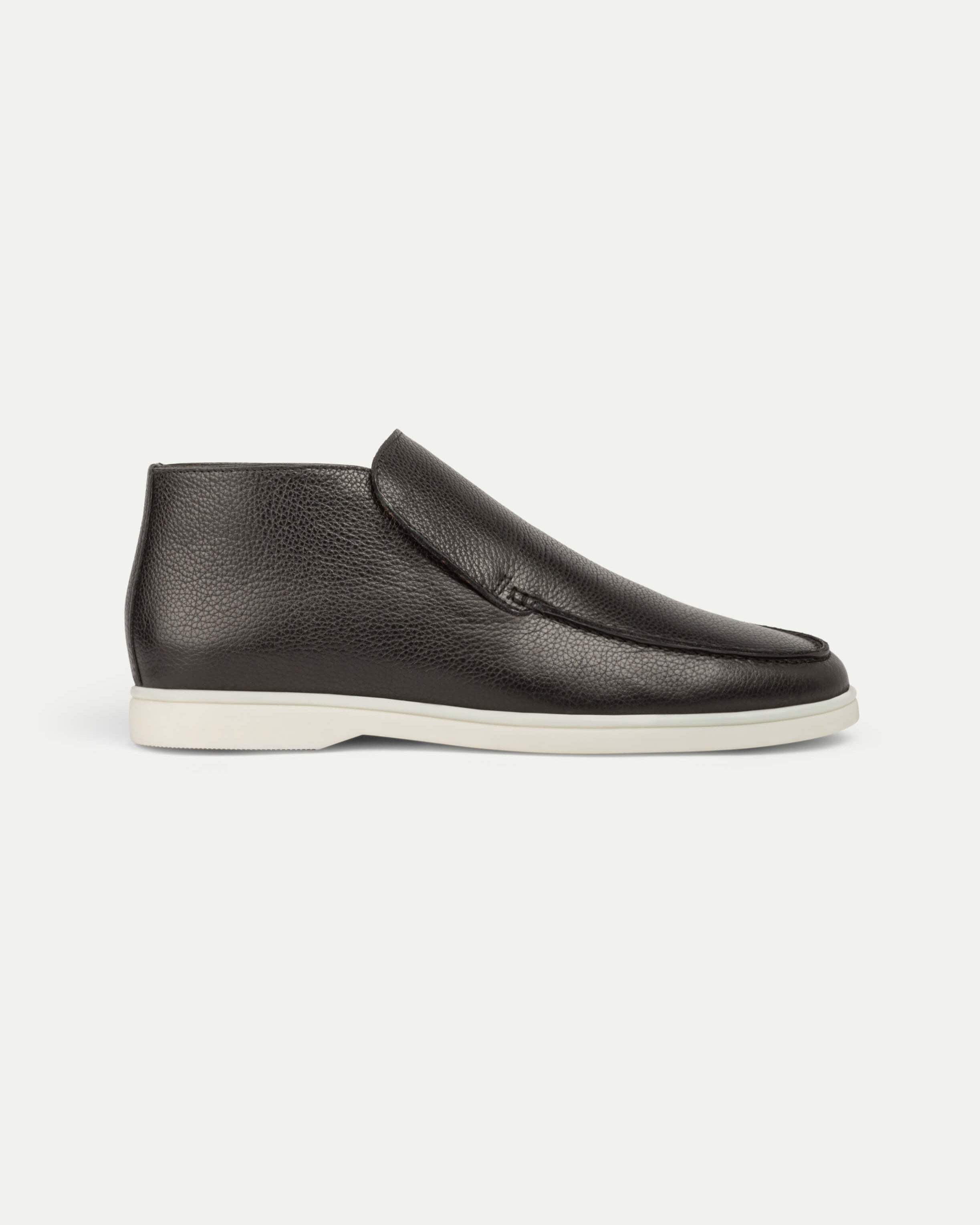 Night Black Leather City Loafer