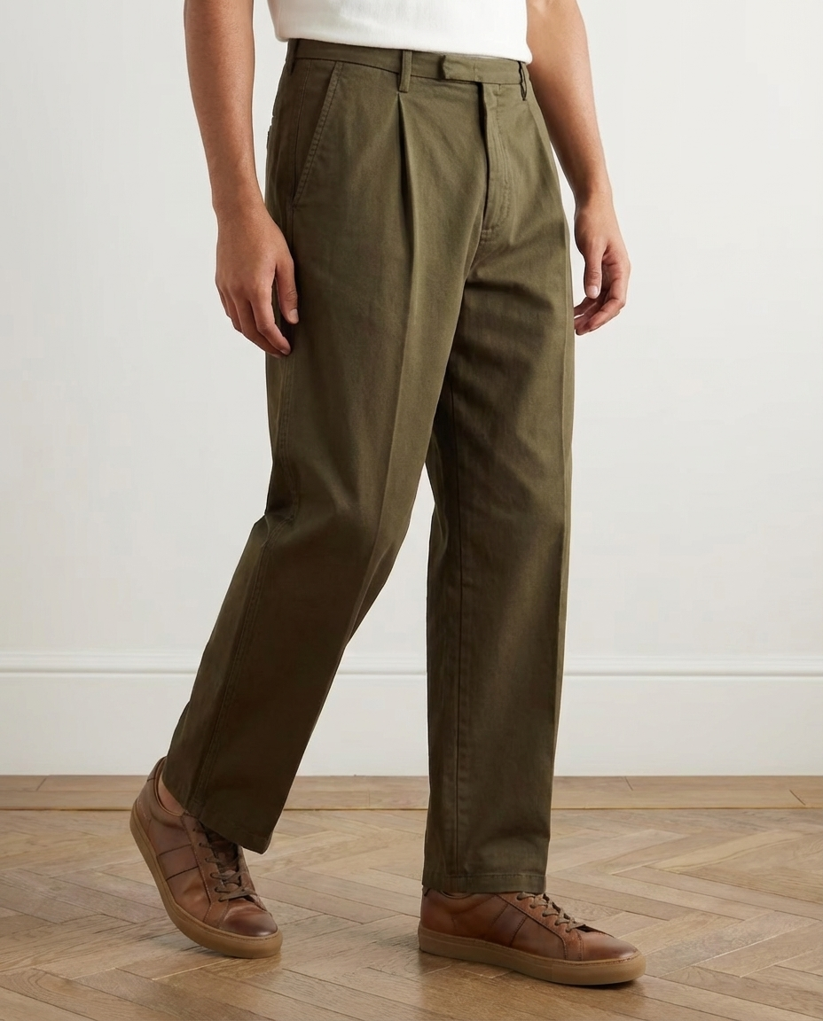 The Harbor Pleat Suit Trousers