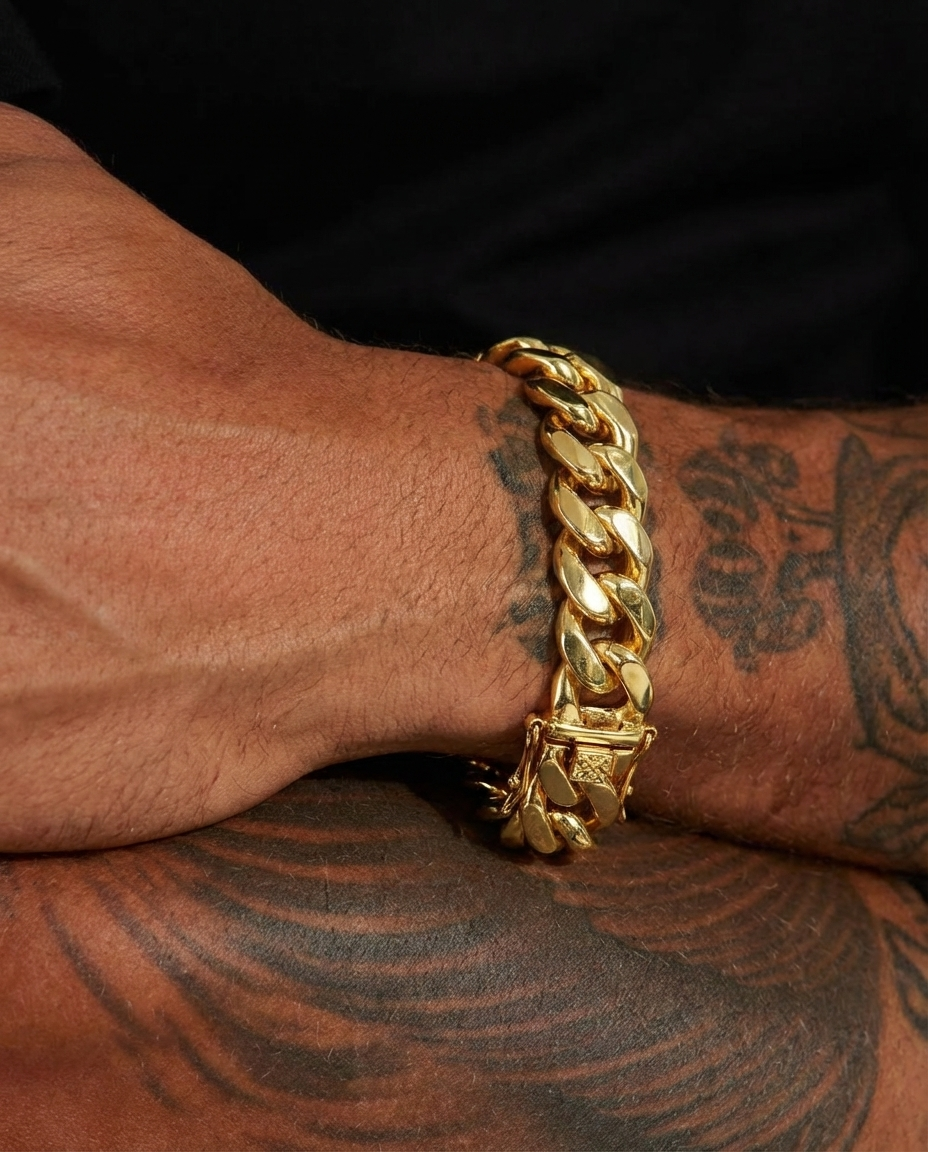 Panama Classic Cuban Chain Bracelet