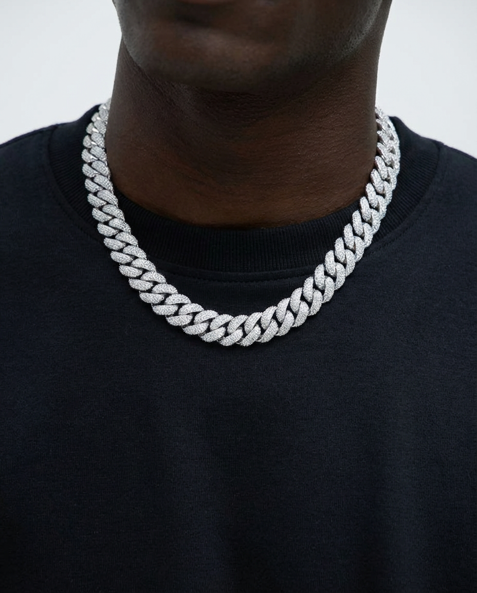 First Edition Iced Cuban Link Chain